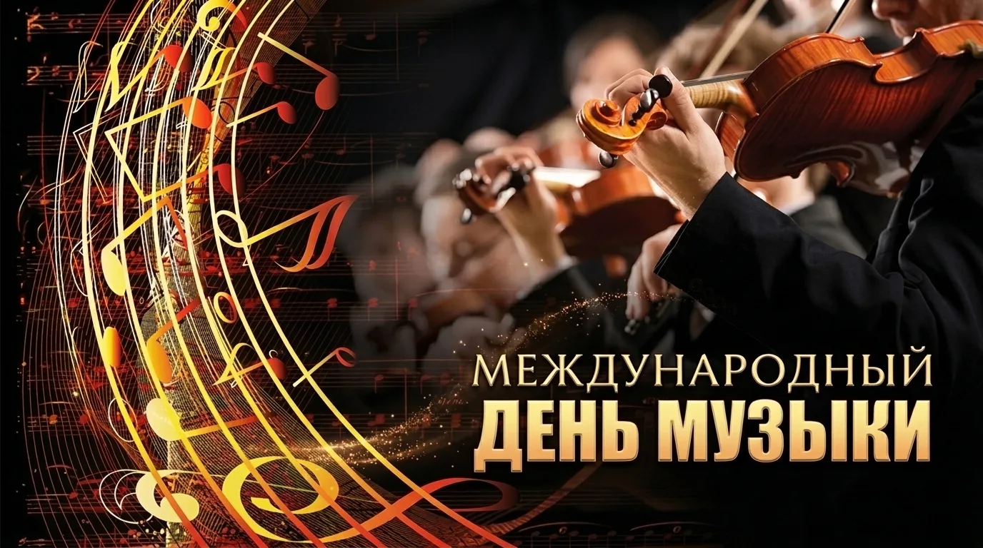 🎵 С Международным днём музыки! 🎵