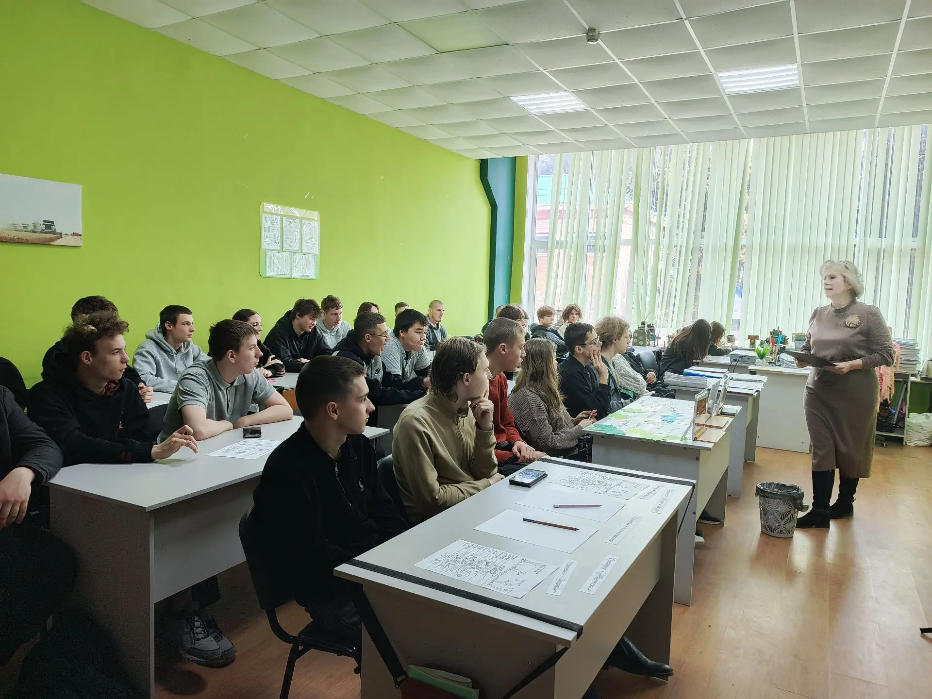 🌿 На отделении сельского хозяйства и строительных технологий Ейского полипрофильного колледжа курато