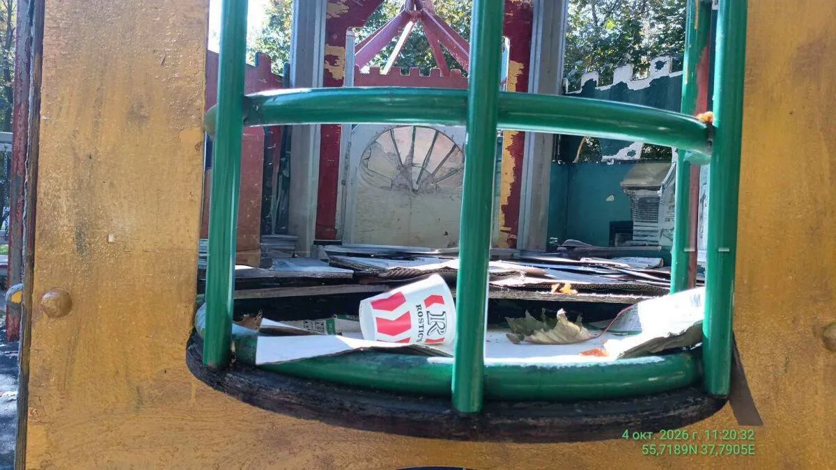 🛝 В Рязанском районе жители жалуются на состояние детской площадки