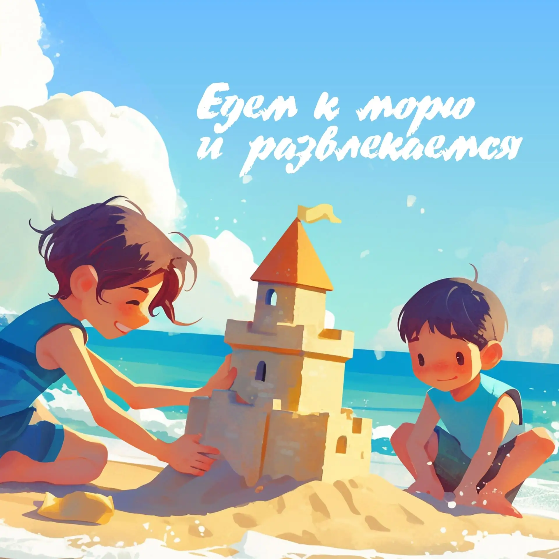 🏝️ Чем заняться у моря, кроме лепки куличиков?