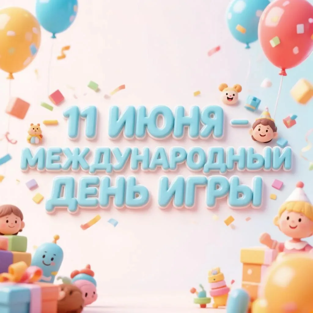 11 июня — Международный день игры! 🎲🏀

Друзья, сегодня особенный день, который посвящен тому, что 