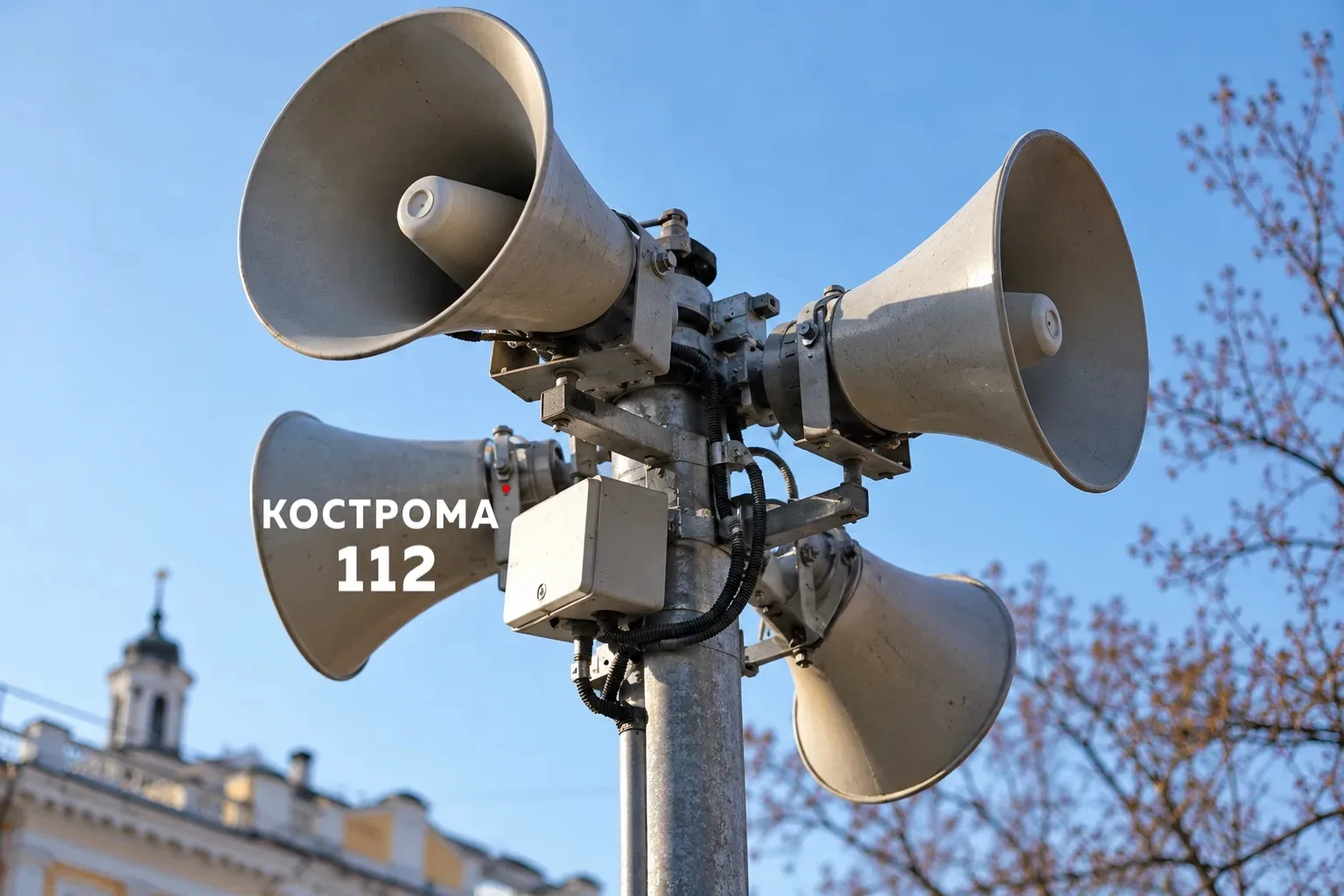 🔊В Костромской области 9 октября включат сирены