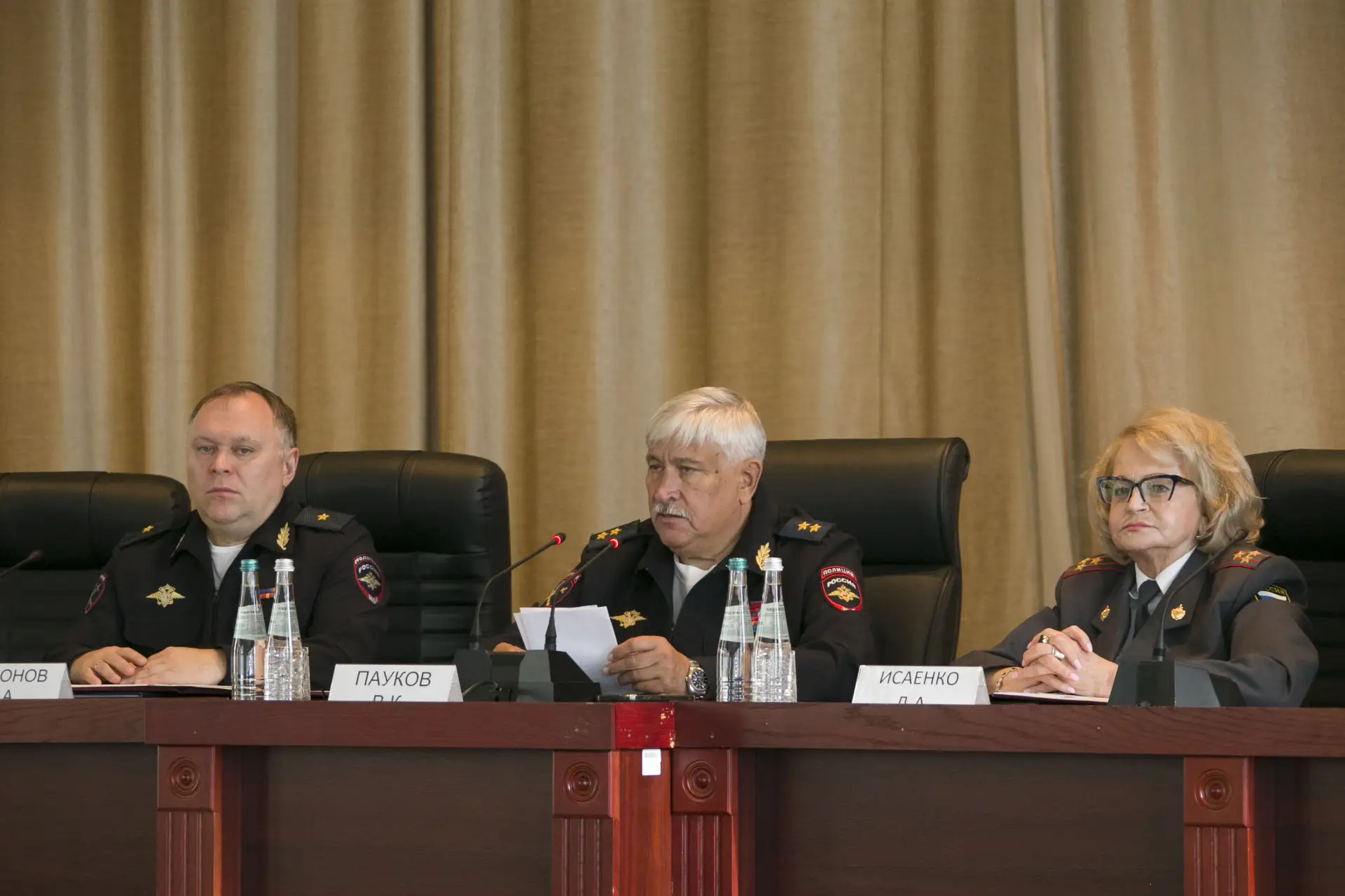 Начальник подмосковного Главка МВД России генерал-лейтенант полиции Виктор Пауков прове...