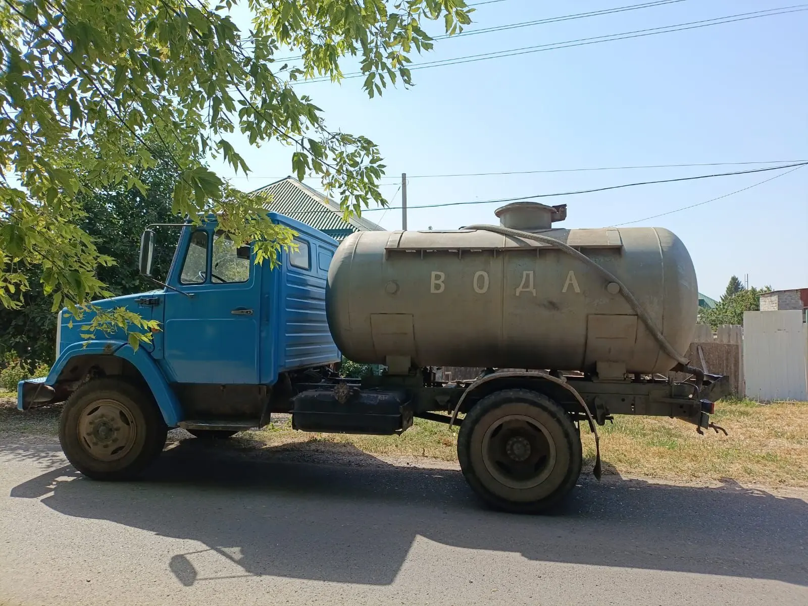 Уважаемые жители, осуществляется подвоз воды по улице Кировская, переулок Узкий.