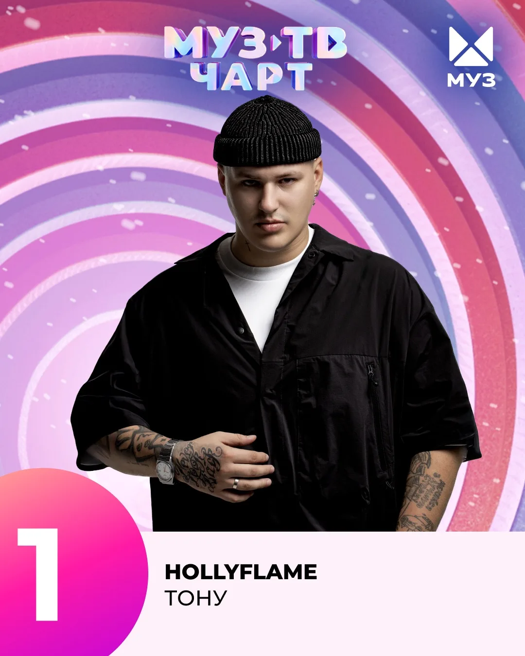 Итоги МУЗ-ТВ ЧАРТА🔥🔥 

Лидером этой недели стал HOLLYFLAME с песней «Тону»!

Голосуй за любимого а
