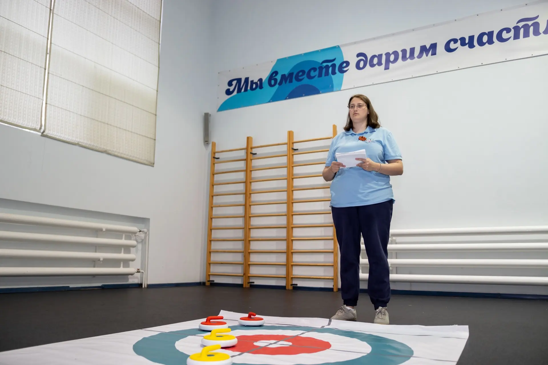 Спортивный азарт на смене «Орлят России» 🔥🥌  ❤️ В филиале «Олимпийская Ребячка» в рамках внутрилагер
