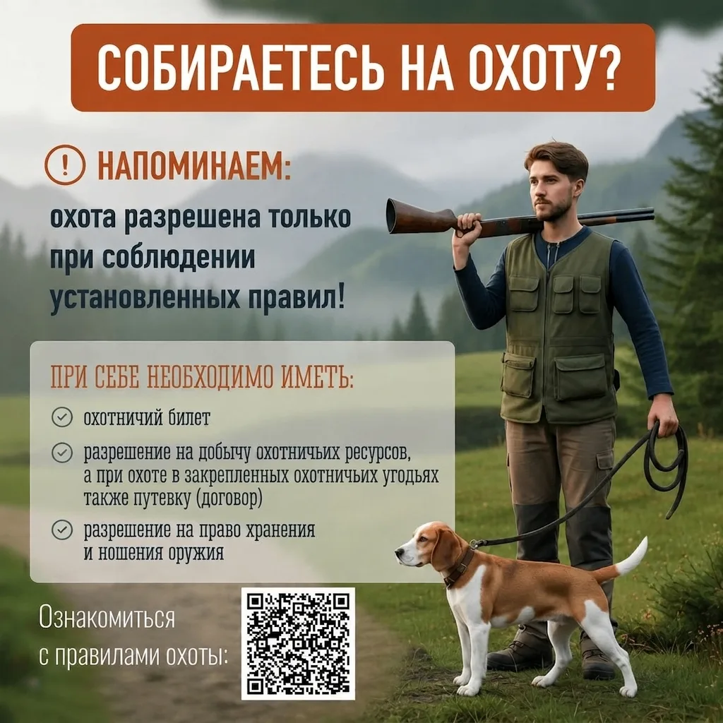 Ответственность за нарушение правил охоты
⁣
За незаконную охоту предусмотрены не только крупные штра