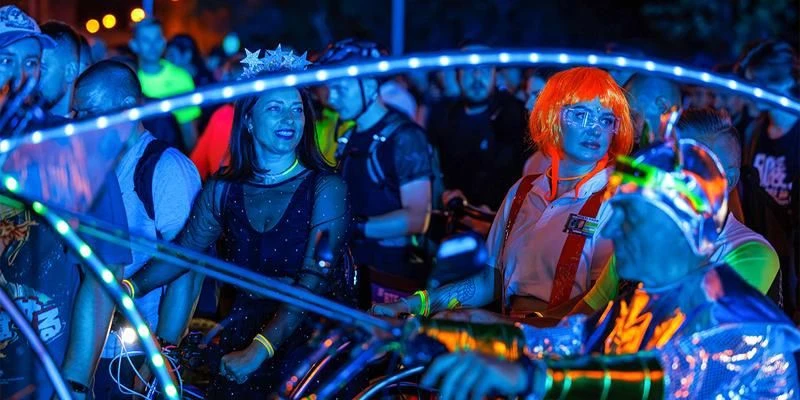 🚲 Первый в этом году ночной велофестиваль пройдет в столице 4 июля. Для участников под...