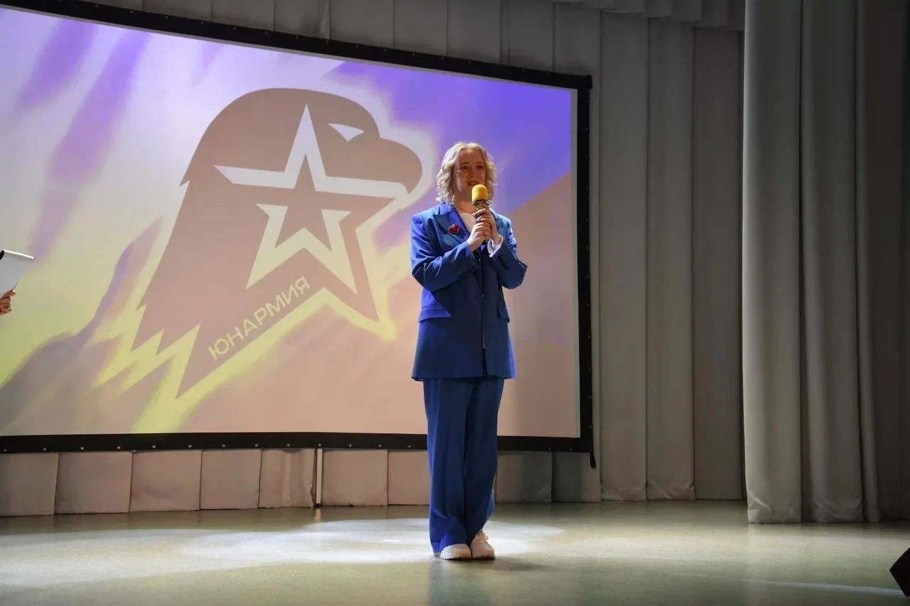 Торжественная церемония посвящения прошла в школе села Сокол, где учеников оборонно-спортивного клас