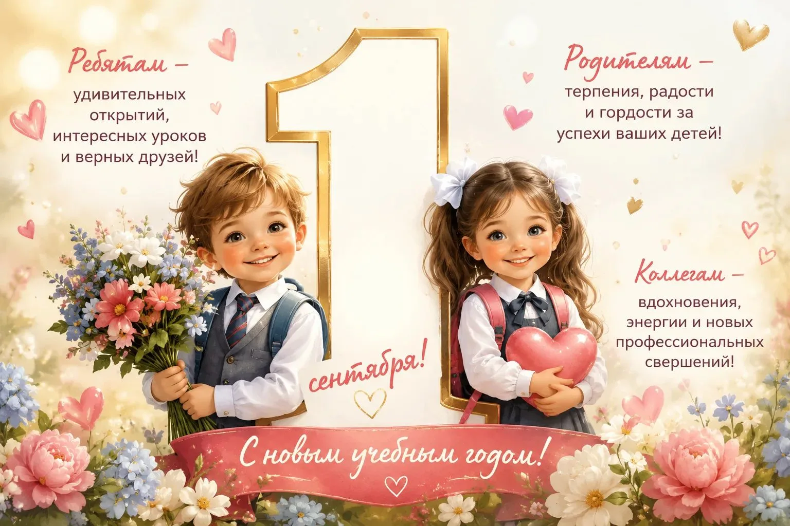 День Знаний в нашем детском саду начался с тематической фотозоны!🔥