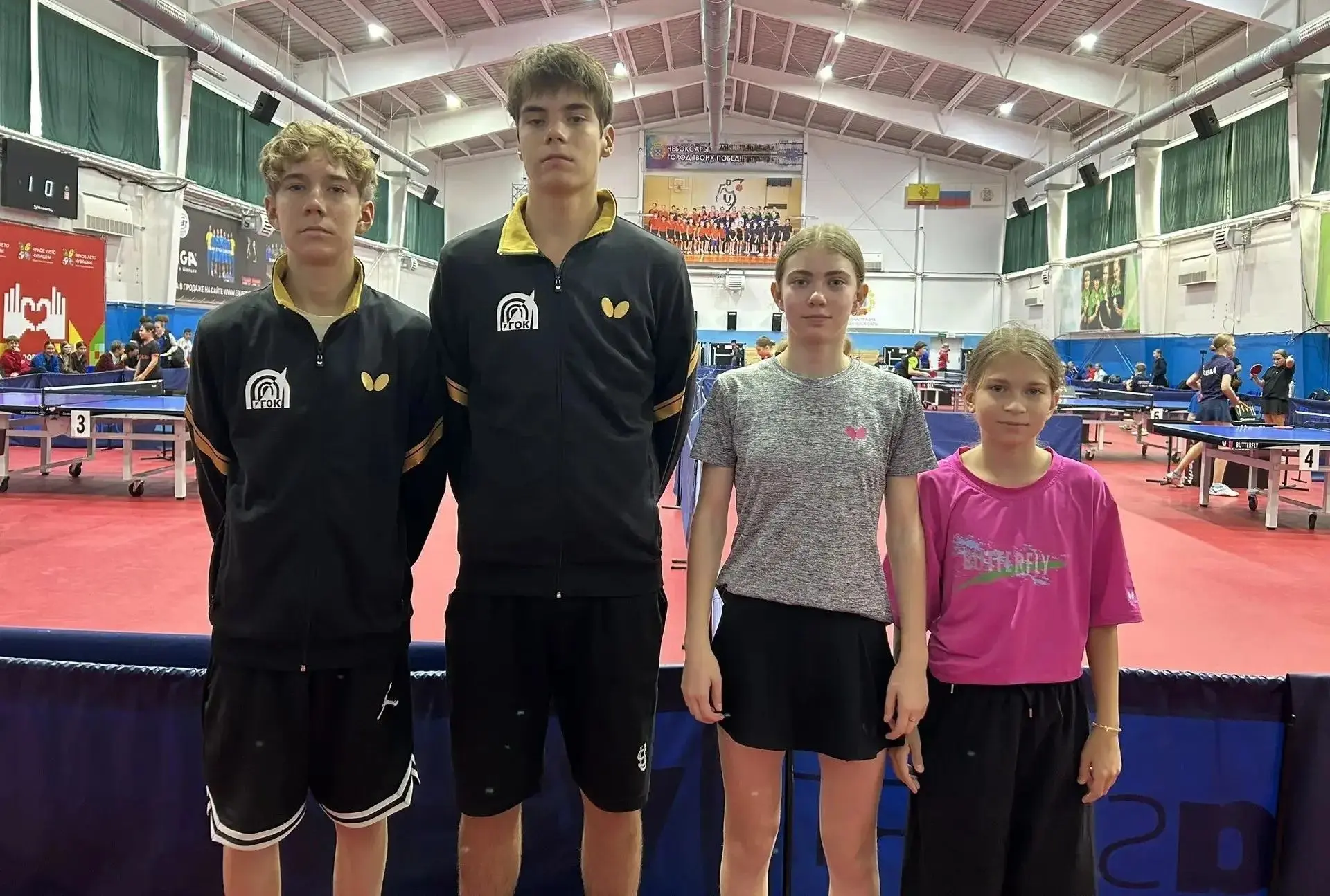 🏓  В городе Чебоксары с 20 по 23 августа проходили Всероссийские соревнования по насто...