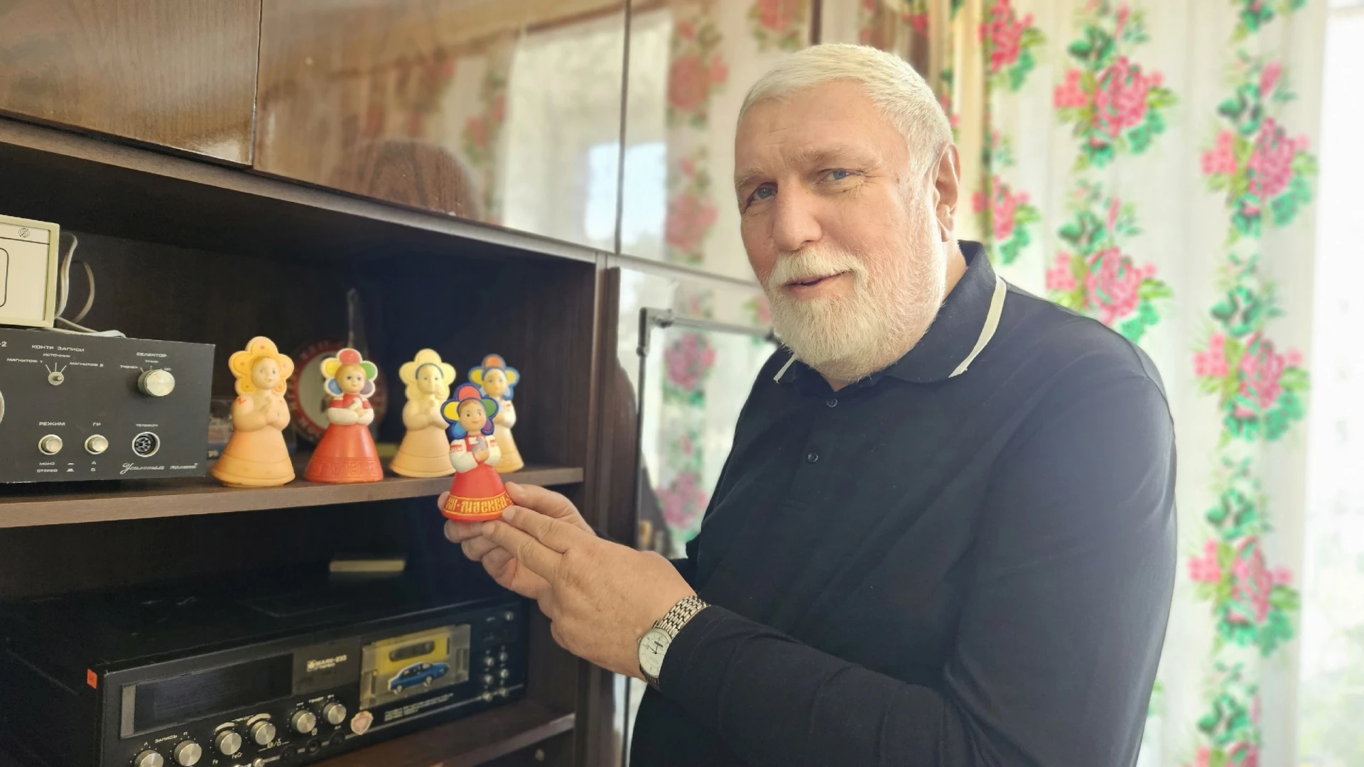 Автор легендарной «Катюши» подарил новую игрушку музею в Сергиевом Посаде