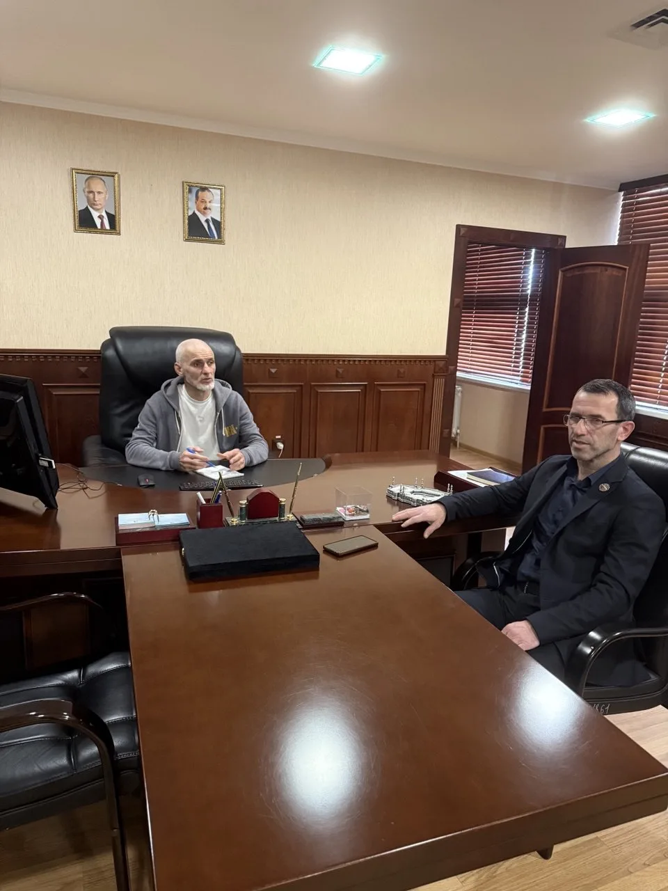 Участник программы "Доблесть Гор" Арсен Абдурахманов, в рамках межмодульной стажировки,...
