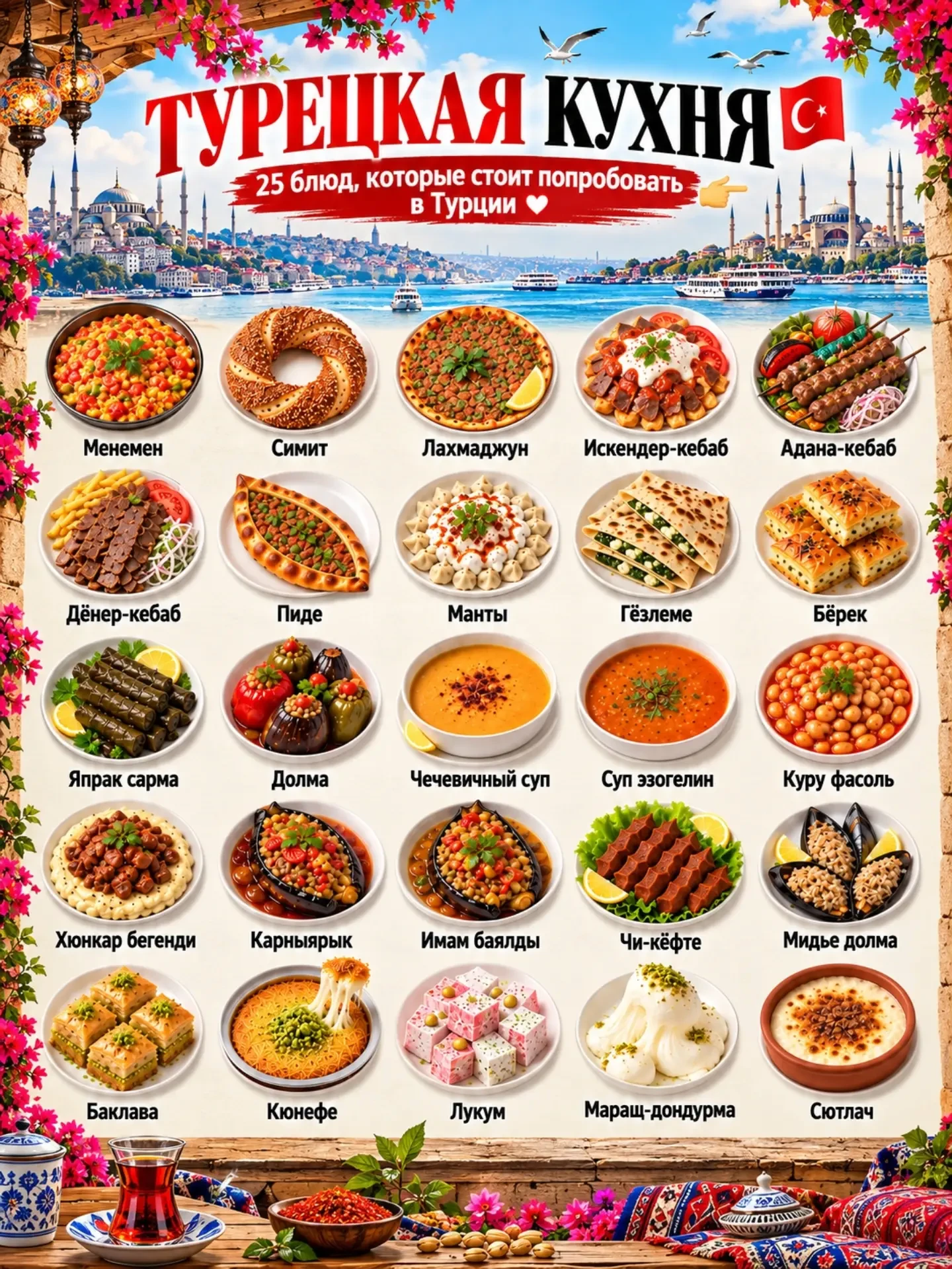 Кухня Турции🇹🇷