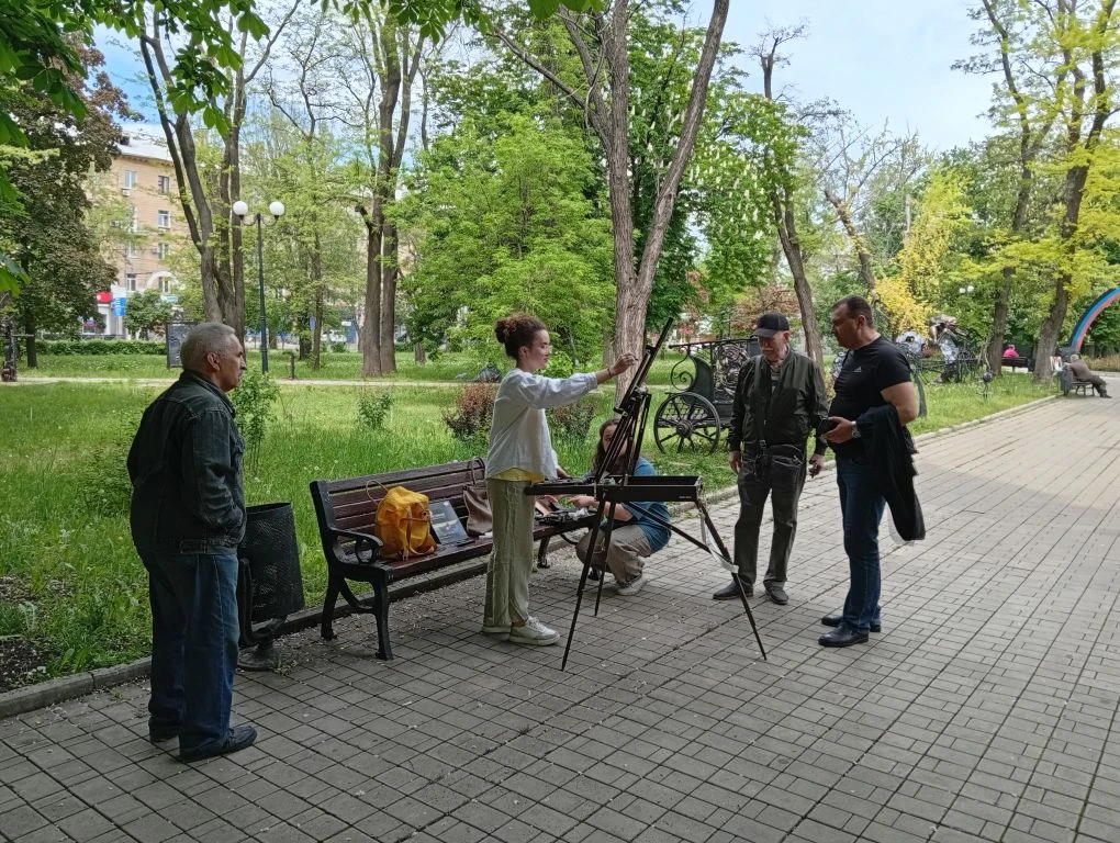 Сегодня в ПАРК!е творят художники!