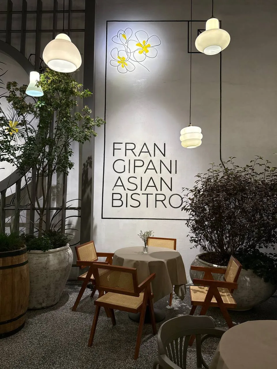 Frangipani: новое азиатское бистро с собственной террасой-садом на Кирочной