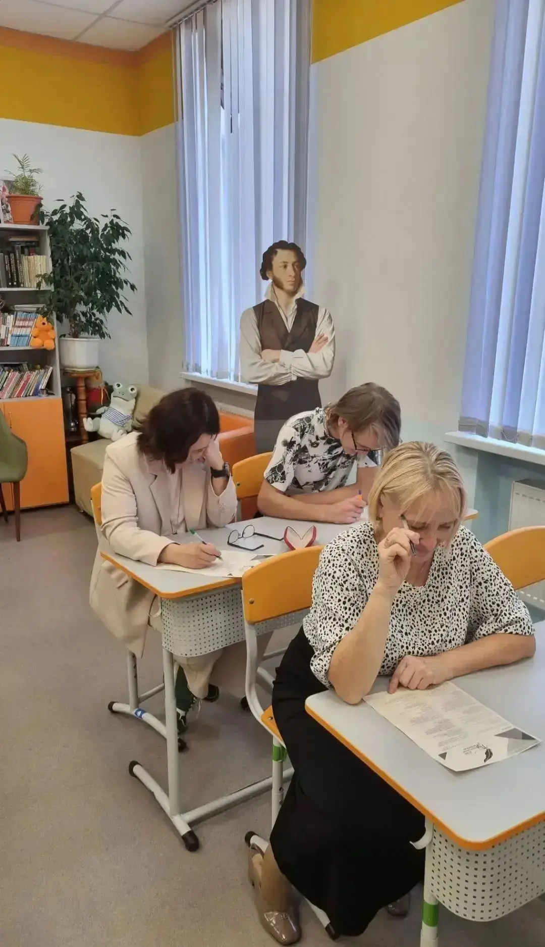 В этом году наша школа стала площадкой для международной просветительской акции "Литера...
