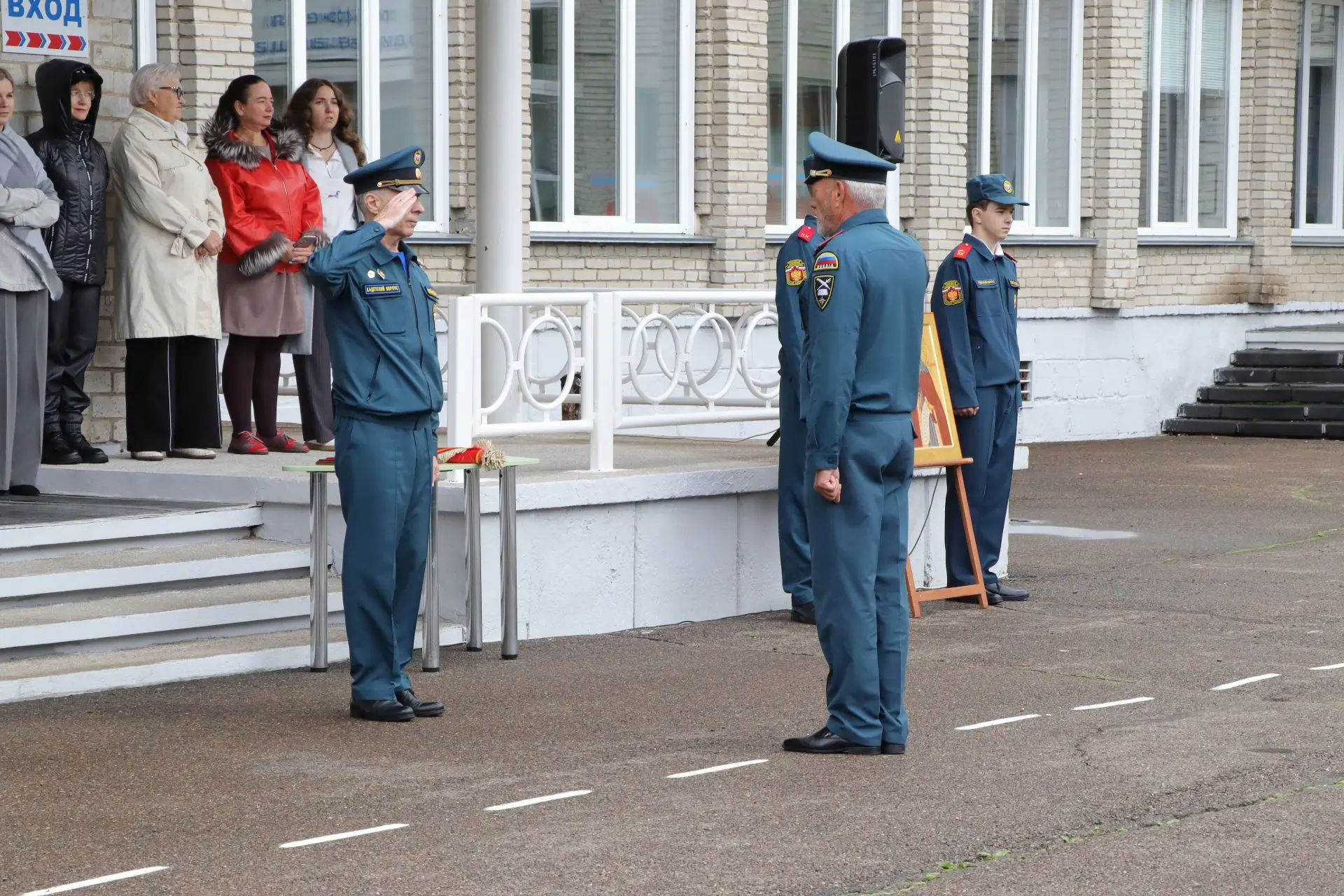 Сегодня в Железногорском кадетском корпусе состоялось торжественное построение, посвяще...