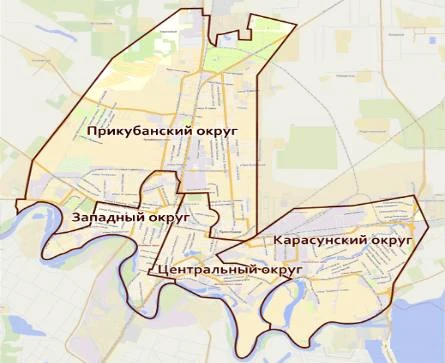 В Краснодаре обсуждают создание пятого внутригородского округа

Новый округ планируют выделить из Пр