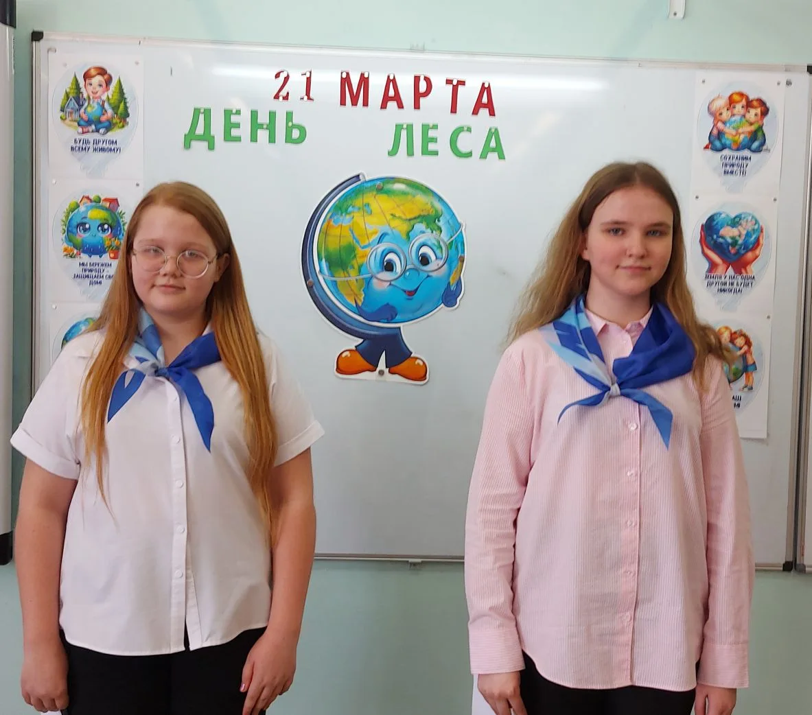 День лесов во 2 ,,Б" классе: знания+творчество!  Вожатые 6 ,,В" класса Московченко Полина и Быкова В