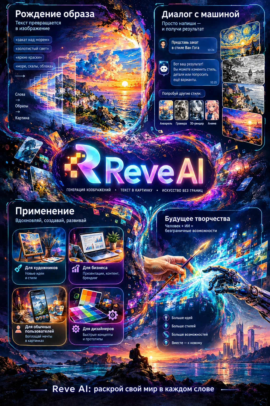 Reve AI: когда кисть встречается с алгоритмом