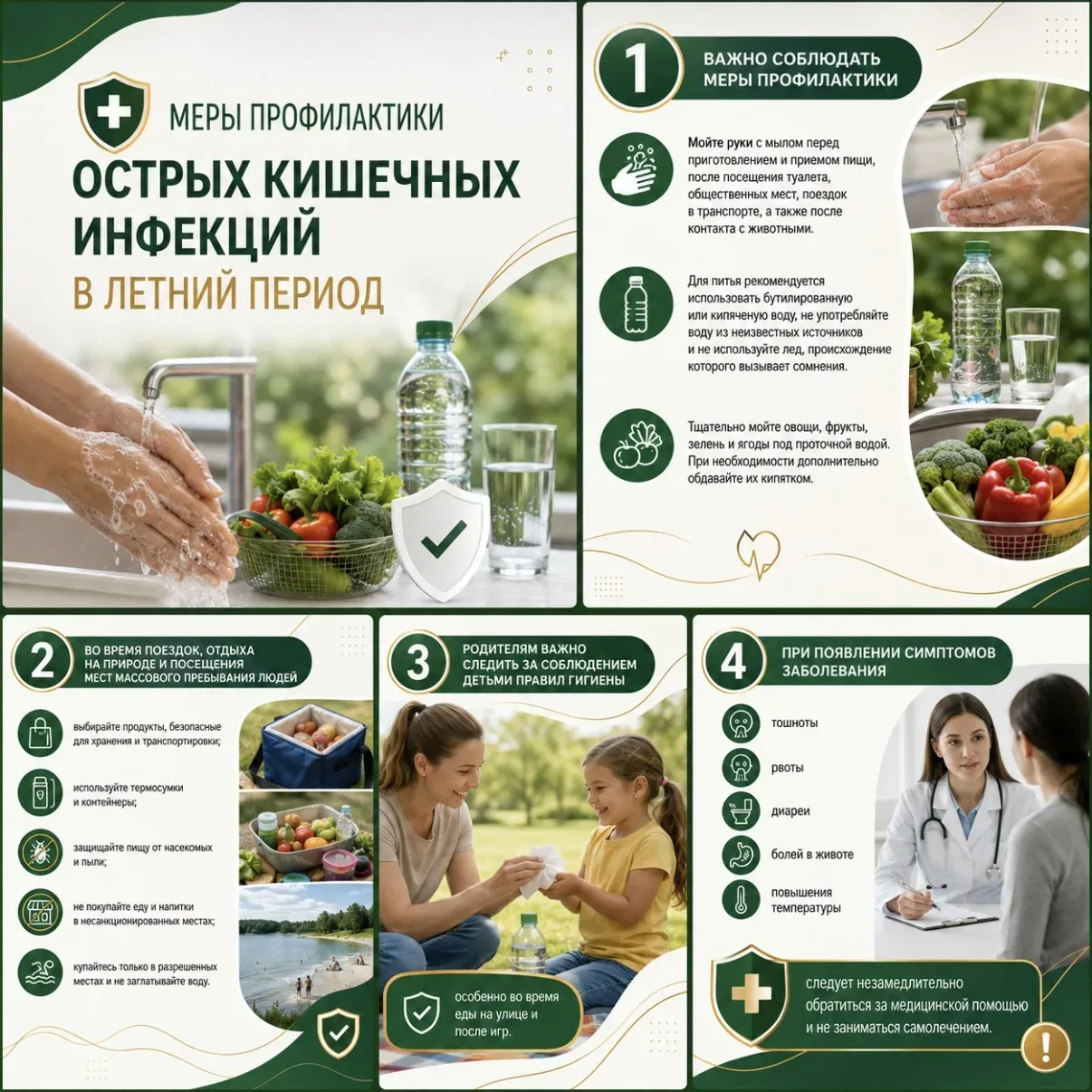 Меры профилактики острых кишечных инфекций в летний период

Самый жаркий период чреват неприятностям