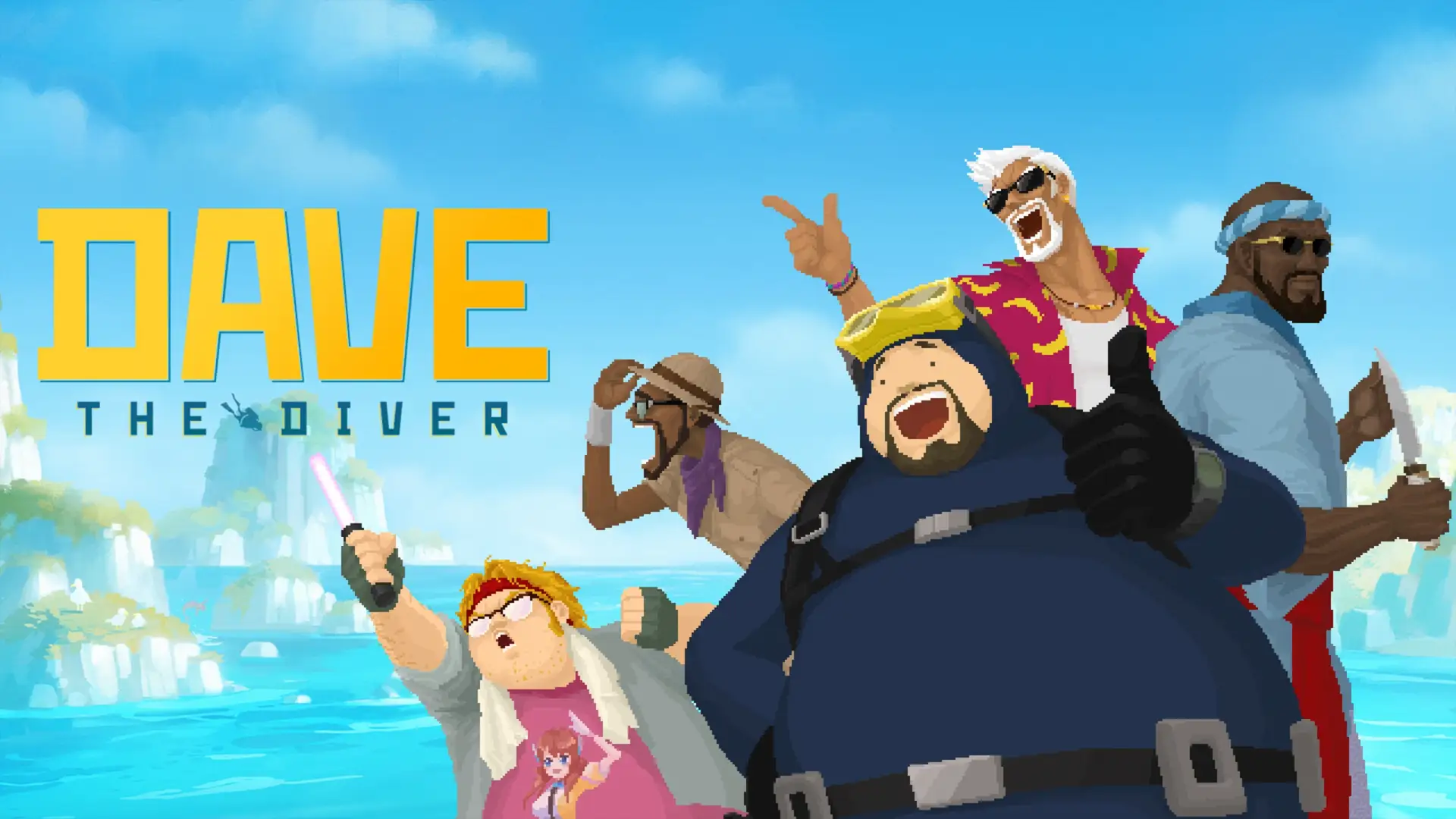 ✦ DAVE THE DIVER — необычное сочетание подводного исследования, рогалика и ресторанного...
