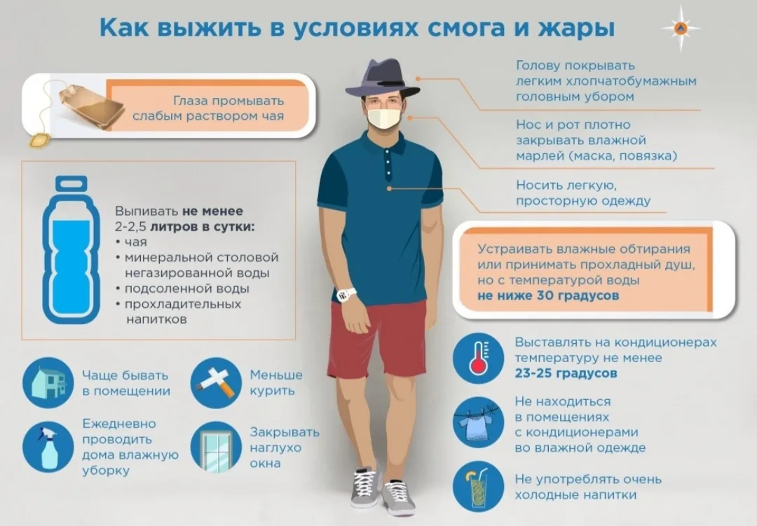 🌡️Опасное явление (сильная жара) ожидается местами по восточной половине Югры с 23 по 25 июня. Будь