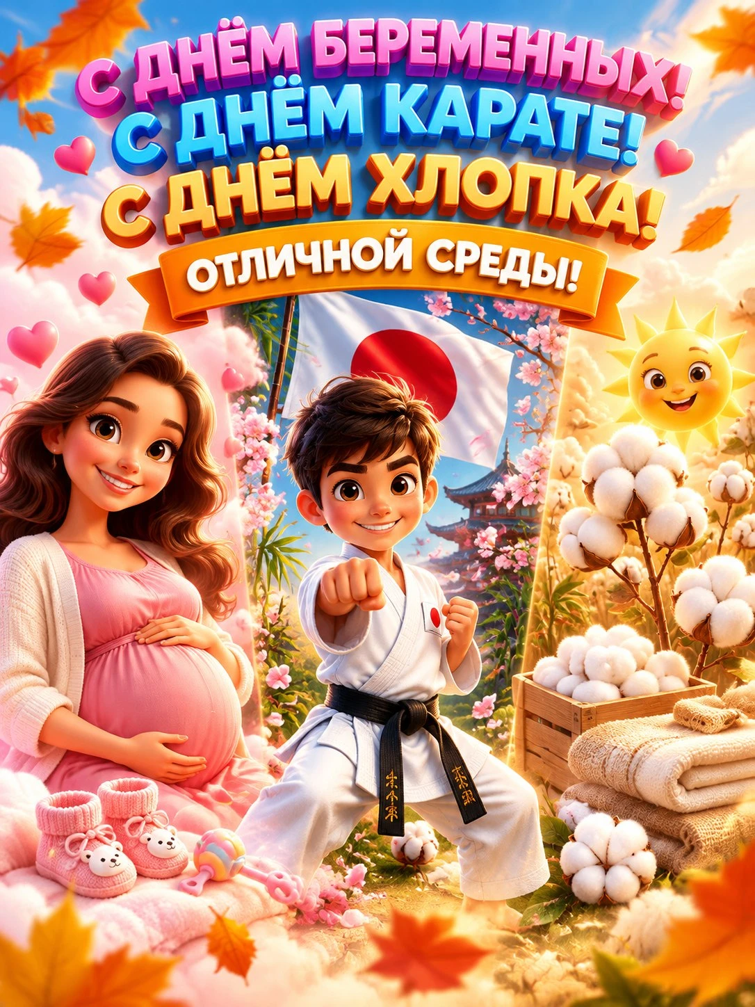 🌸 Сегодня сразу три праздника!