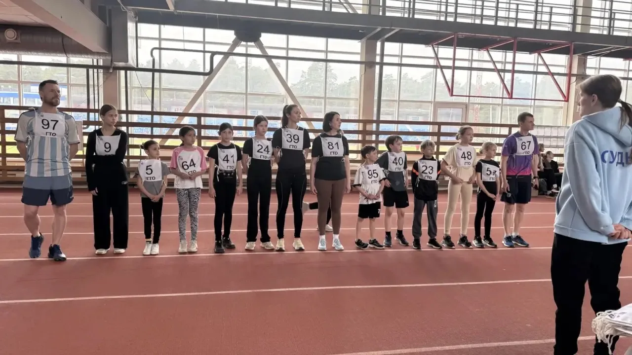 На старте всей семьёй!