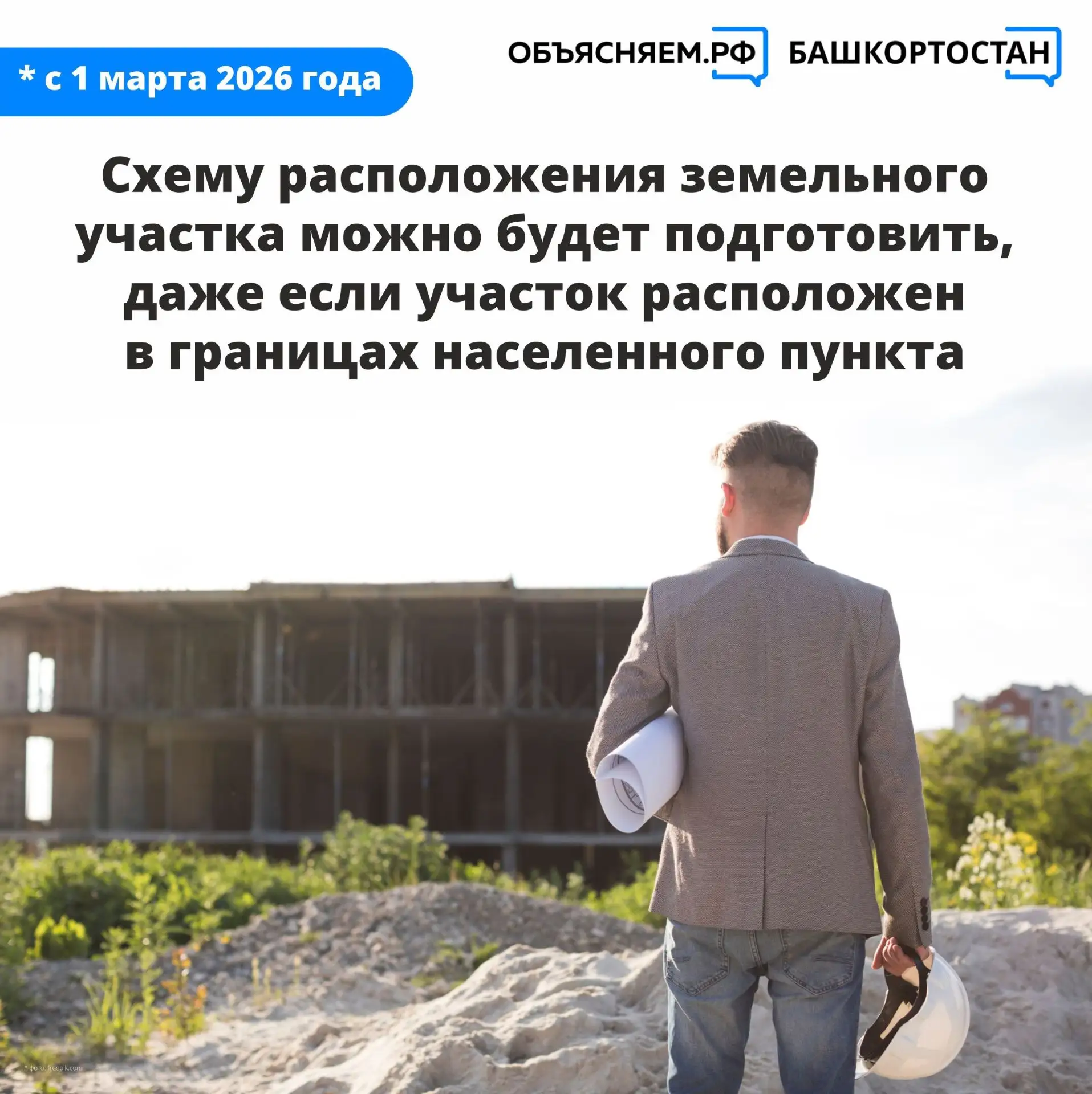 С 1 марта 2026 года схему расположения земельного участка можно подготовить, даже если ...