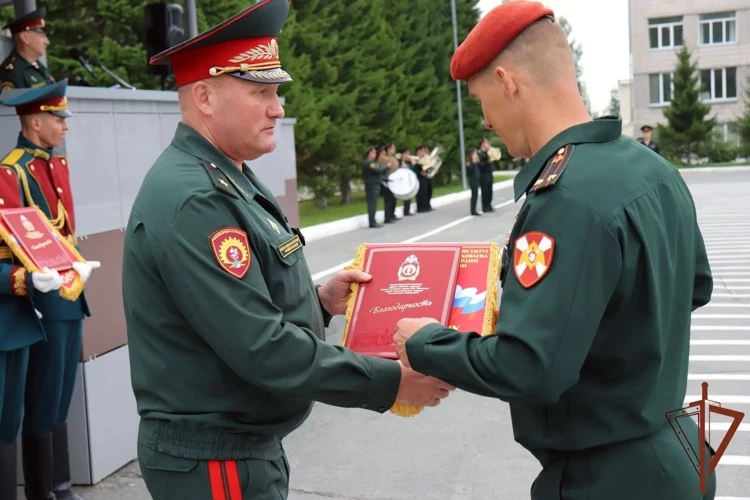 🎓 День знаний в Новосибирском военном институте Росгвардии