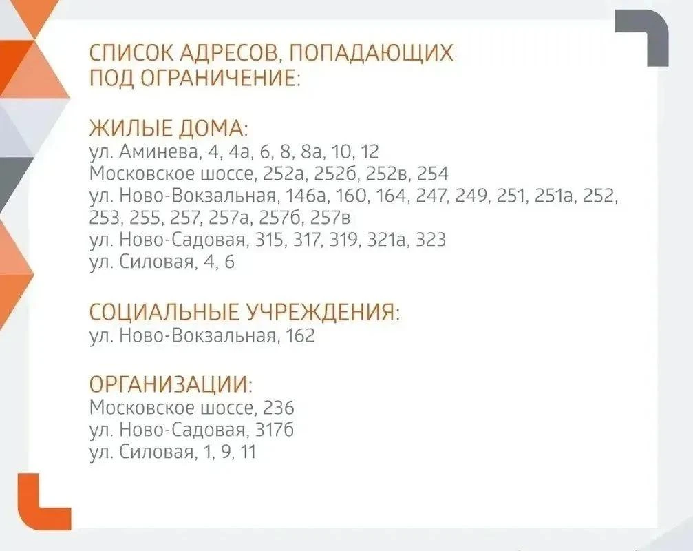 ⛔️ В Самаре с 2 по 5 октября ограничат движение транспорта в районе пересечения Ново-Во...