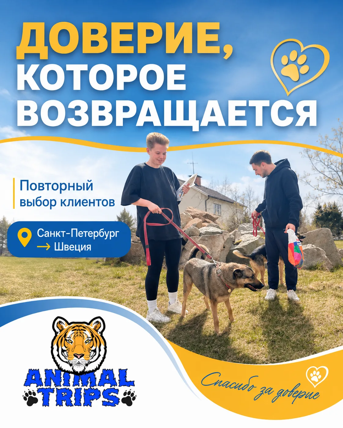Спайк и Ванда благополучно приехали в Швецию 🐶🇸🇪