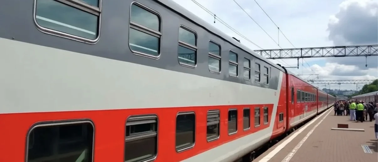 🚆 Ηοвыe двуxэтaжныe пοeздa нaчнут xοдить чepeз Ροcтοв c κοнцa οκтябpя