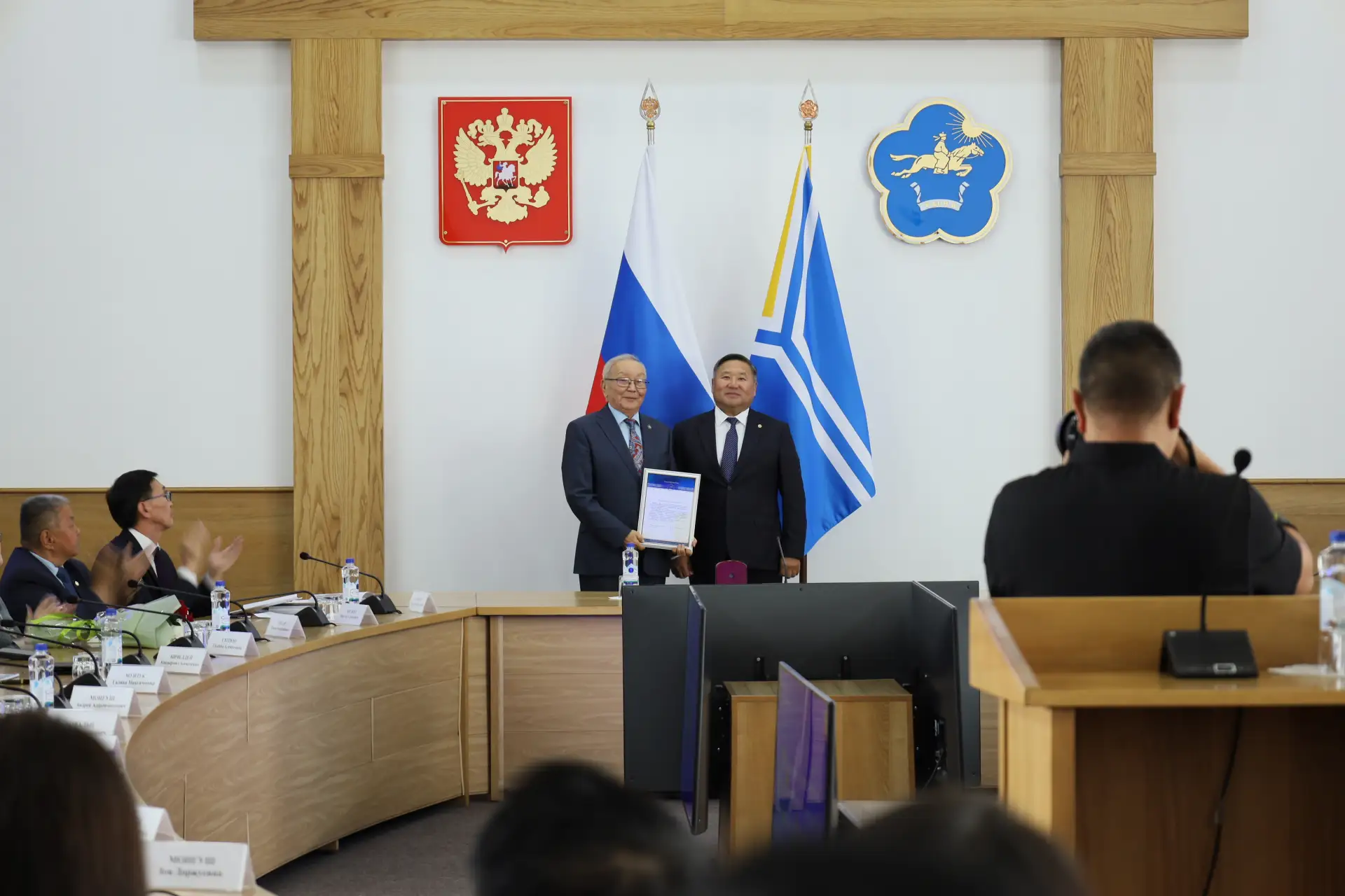🏅Национальный музей Тувы отмечен благодарностью Главы республики за вклад в проведение...