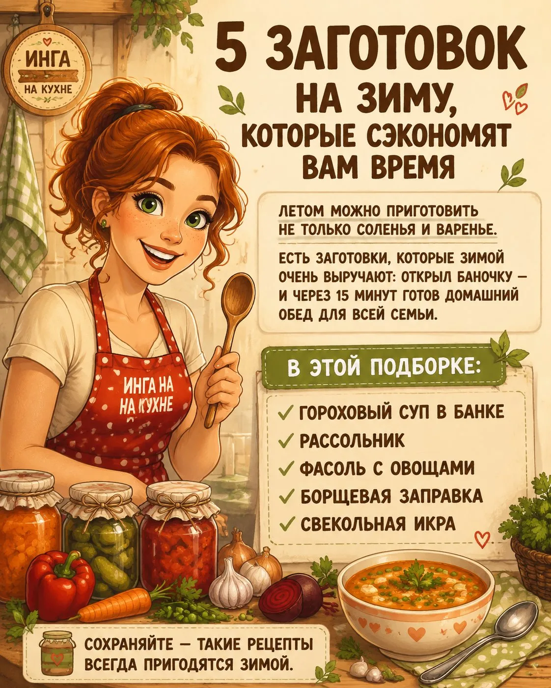 На просторах интернета нашла такие замечательные рецепты заготовок🤤😊 Себе сохранила и...