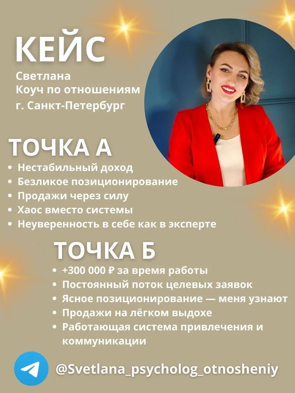 Кейс Светланы: Как перестать «лечить» бесплатно и начать продавать на 150к