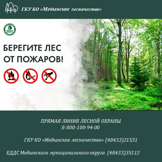 Лесопожарная обстановка в лесах  Медынского муниципального округа.

⚡️За последнее время термоточек 