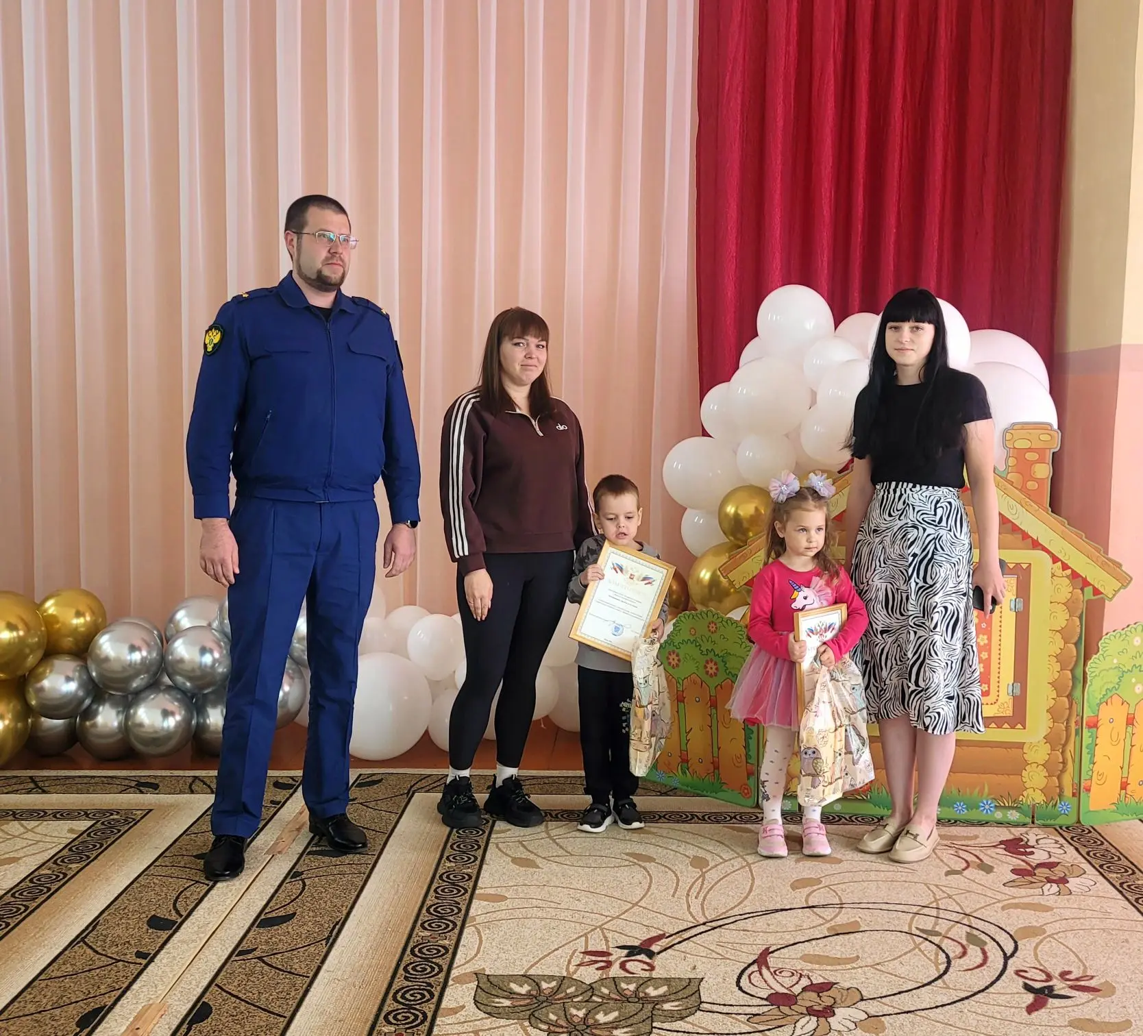 🔥 Семьи воспитанников Ахрамеевой Лизы и Овчинникова Артема отмечены Благодарностью про...