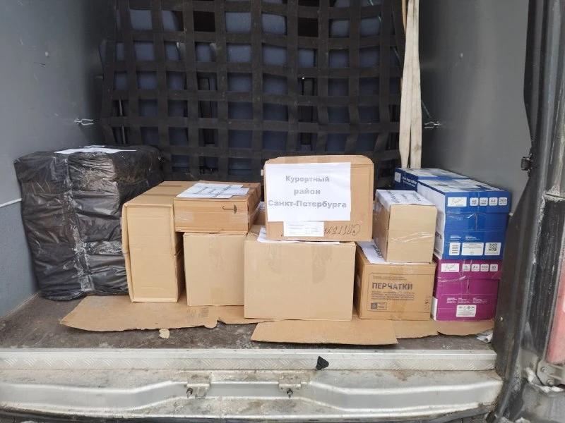 📦 Очередной груз гуманитарной помощи отправлен в Курскую область