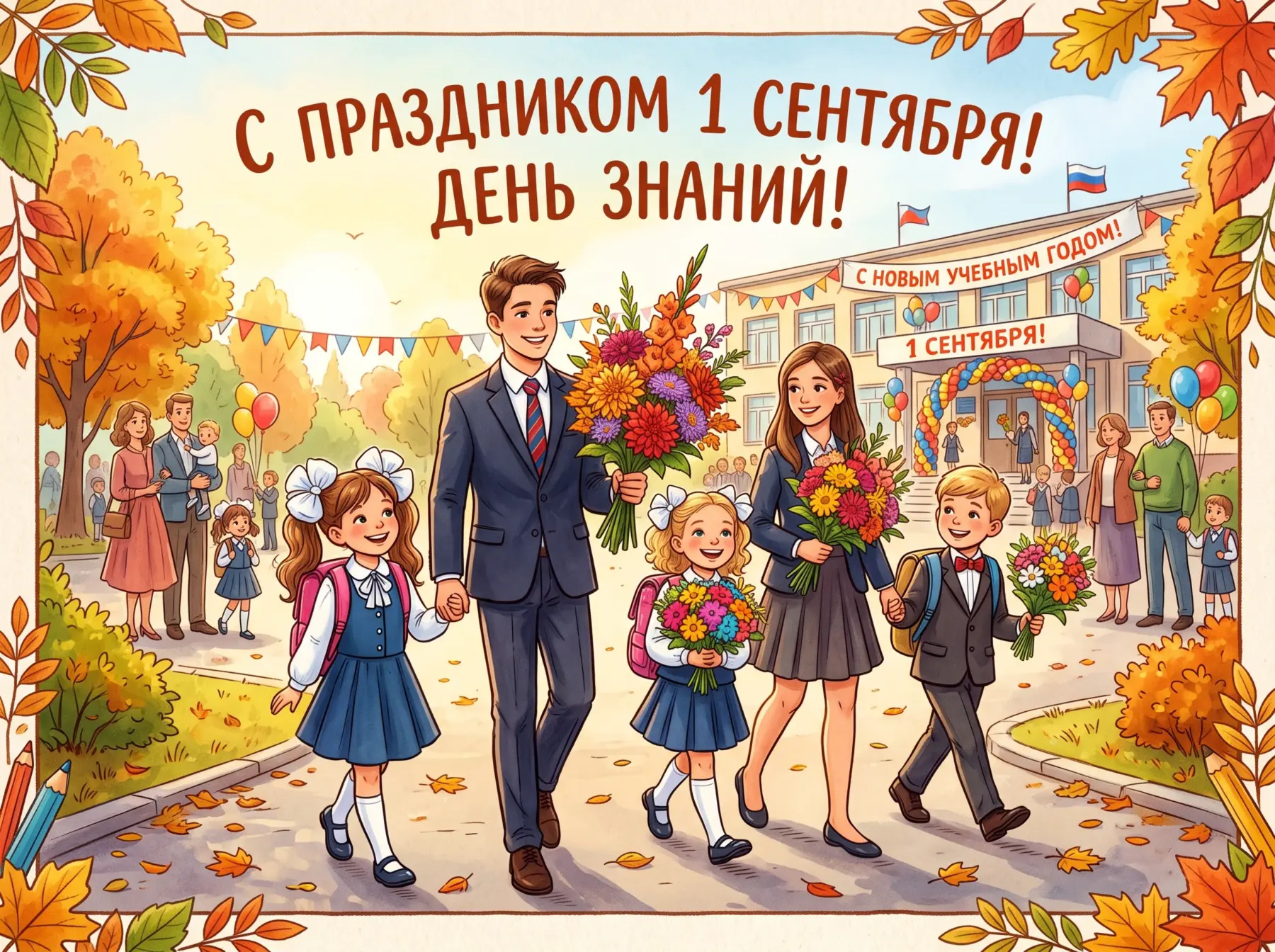 📚✨ С Днём знаний! С 1 сентября! ✨📚
