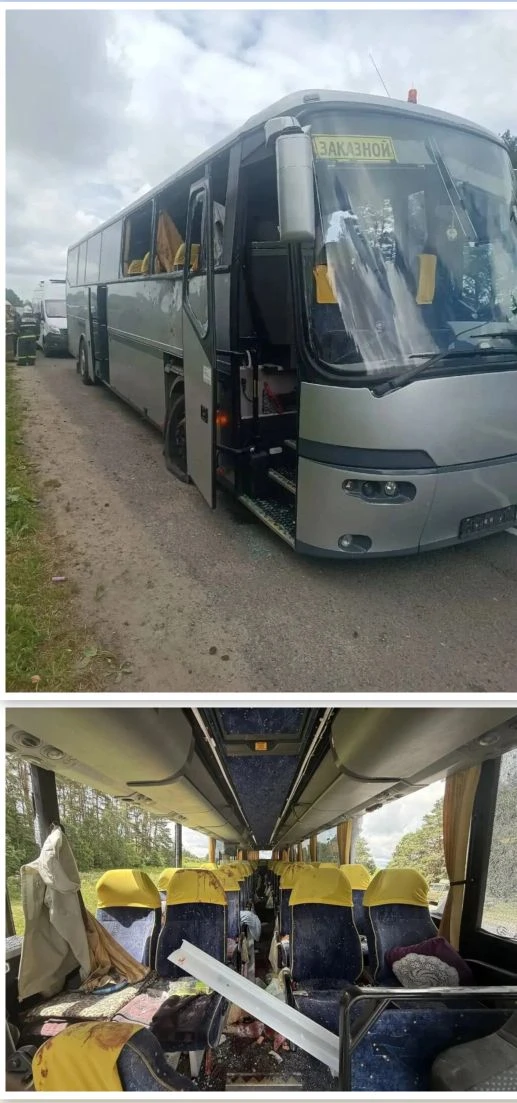 ВСУ в Брянской области ударили по автобусу с детской футбольной командой из Белоруссии,...
