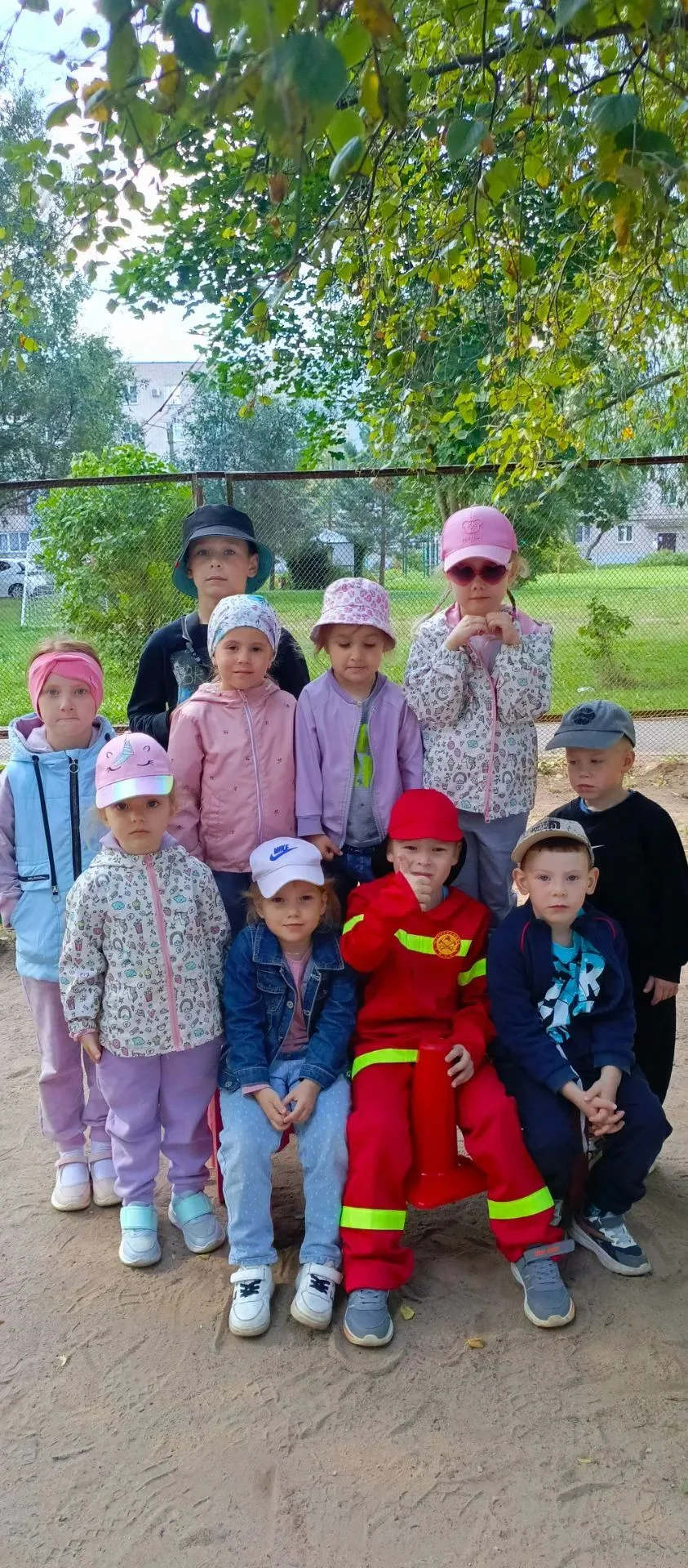 🔥 Сегодня наши дети стали настоящими пожарными!