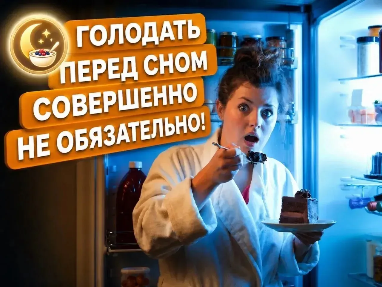 🕰️ Запрет на еду после шести вечера бессмысленен!