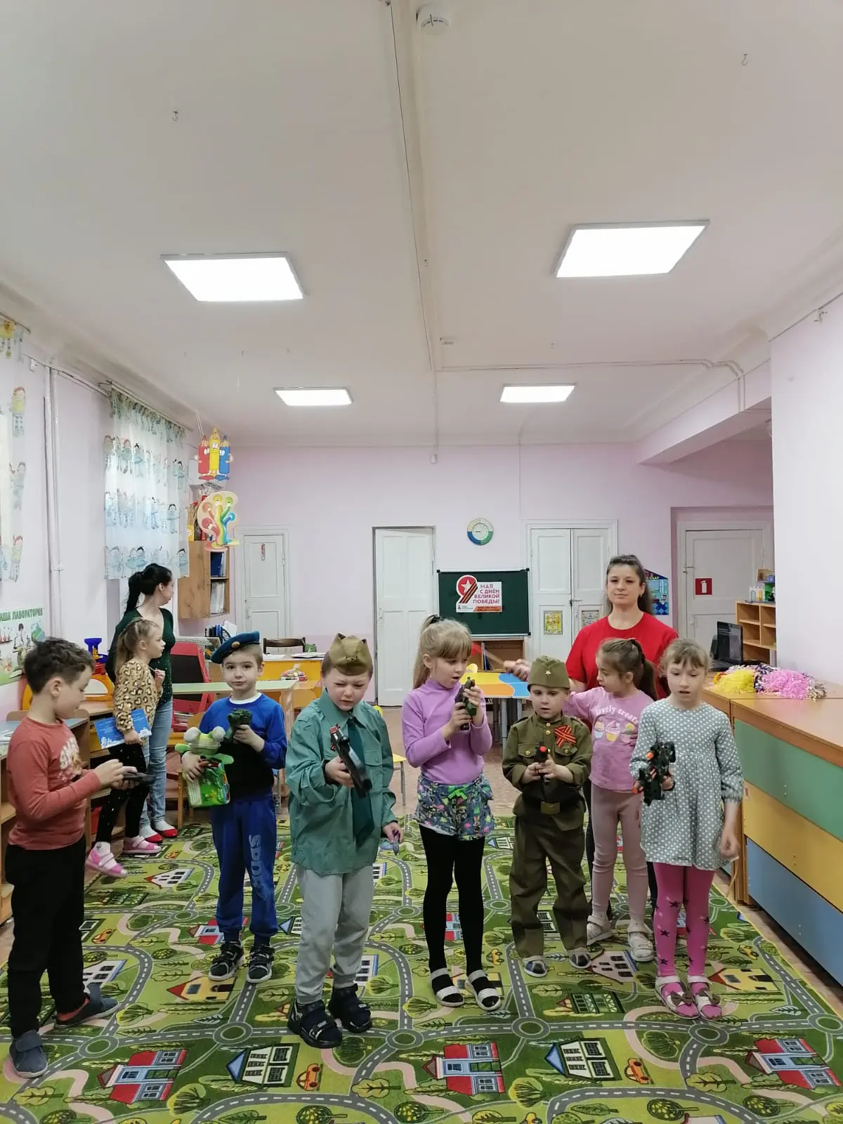 8 мая музыкальный руководитель Анжелика Витальевна провела музыкально-тематическое заня...