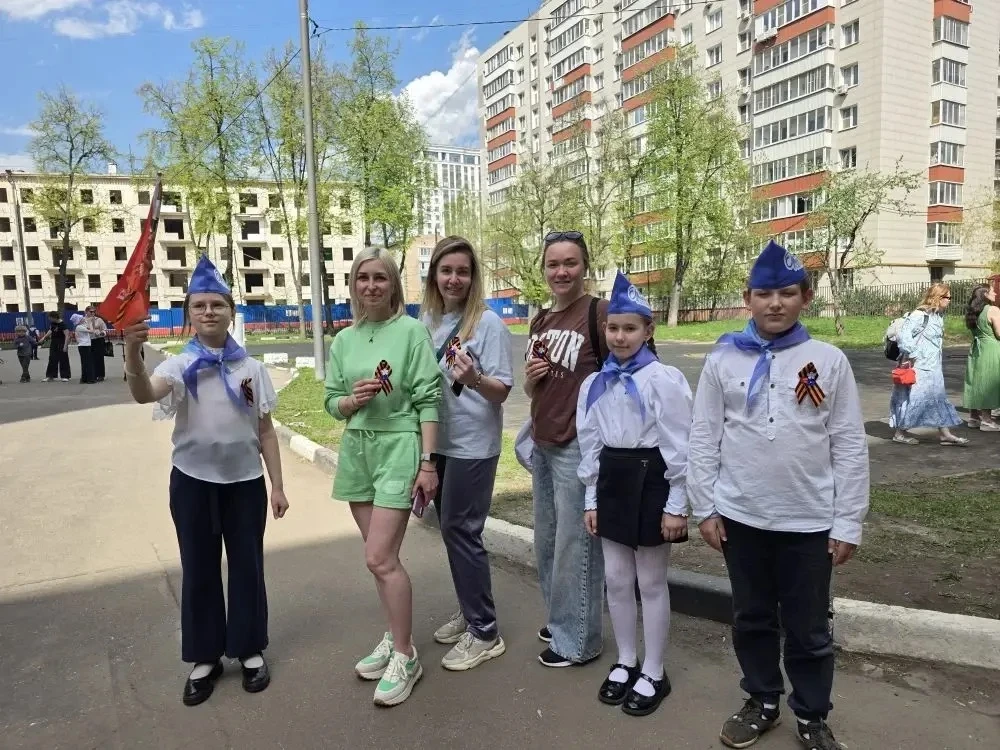 🎗️ «Я помню! Я горжусь!»  В нашем образовательном комплексе прошла патриотическая акция «Георгиевска