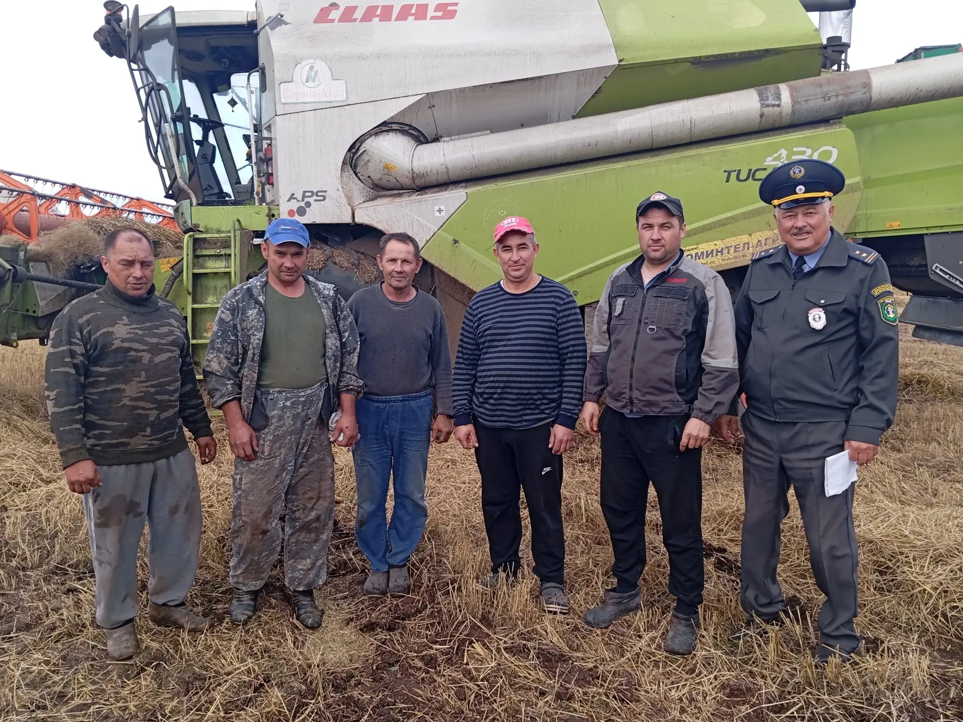 В Арском муниципальном районе проверяется работа комбайнов