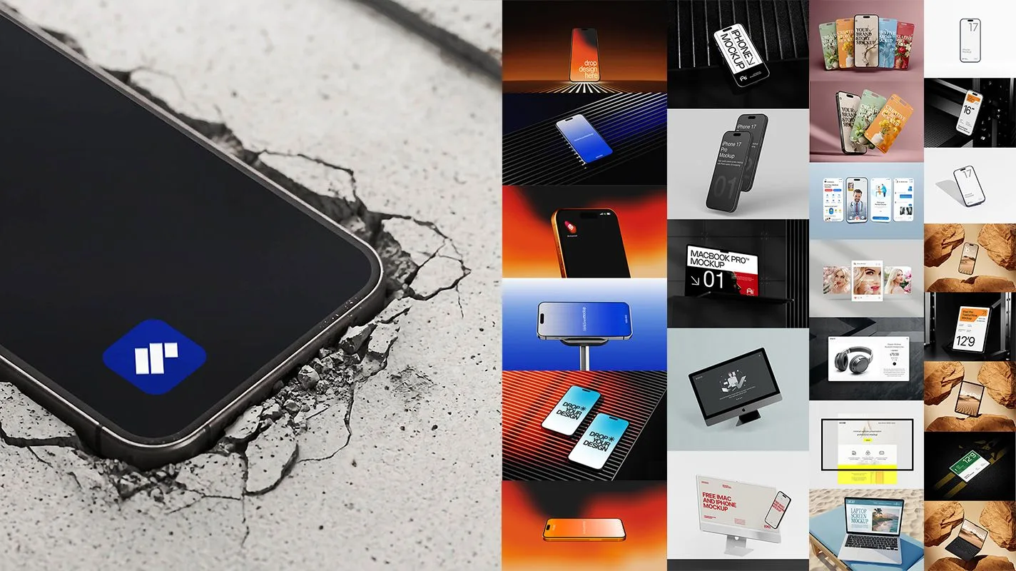 ► Мокапы различных гаджетов и девайсов | Various Gadget Devices PSD Mockups 62

#free #mockup #gadge