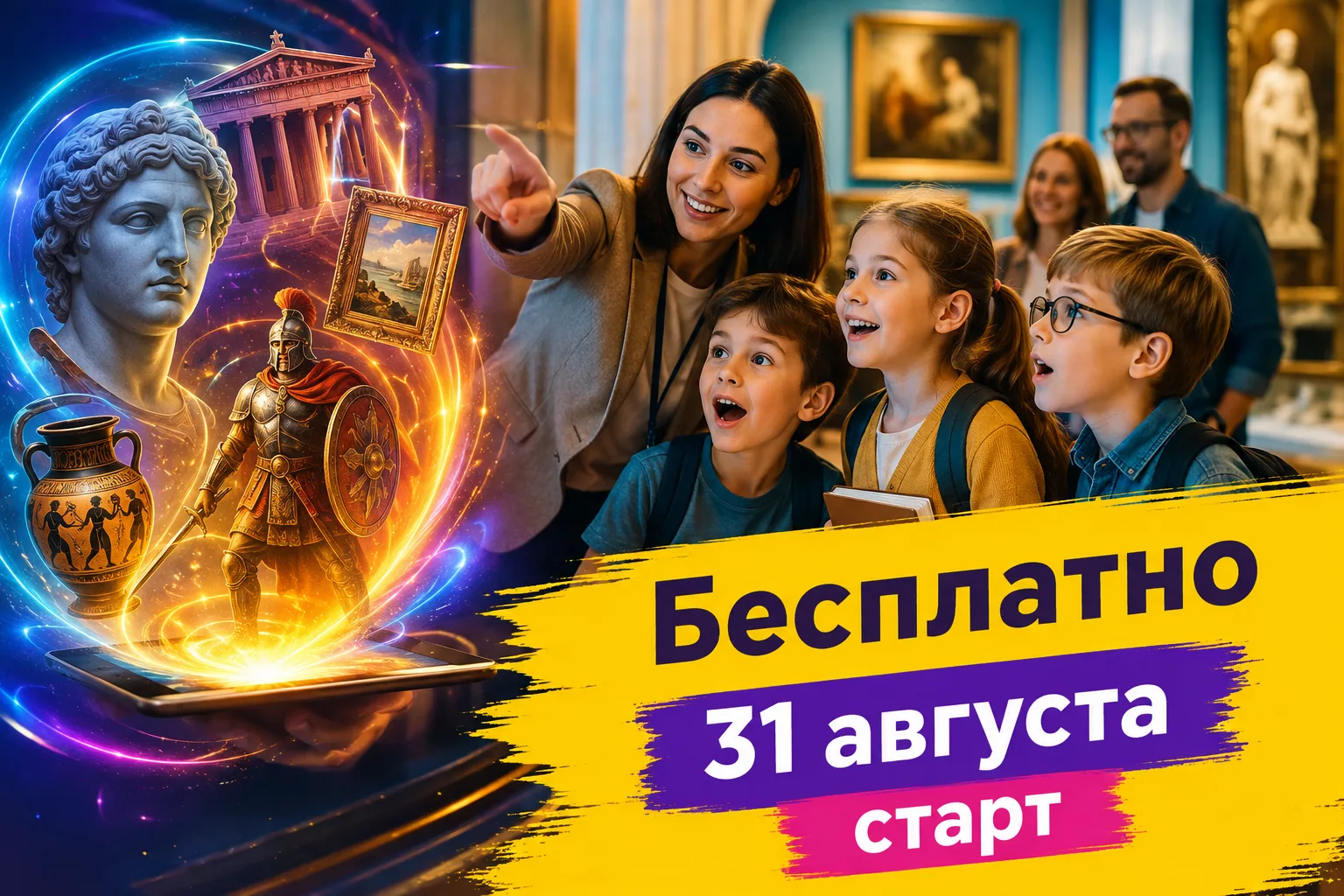 🎯 Музей — это скучно?
